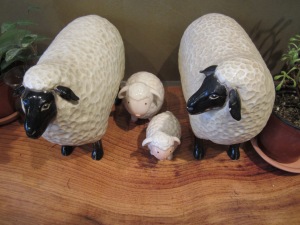 blog sheep statues