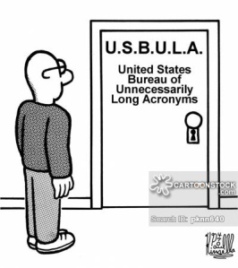 USBULA United States Bureau of Unnecessarily Long Acronyms